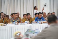 Bupati Monadi Rapat Swamsembada Pangan