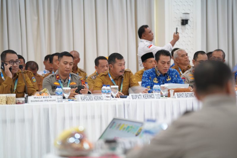 Bupati Monadi Rapat Swamsembada Pangan