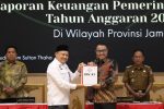 Wako Alfin Menerima Laporan Keuuangan Daerah Opini WTP 