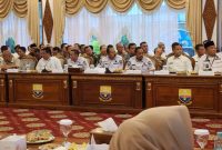 Wakil.Bupati Kerinci Morison Saat Rakor Karhutla