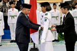 Pengukuhan Paskibraka oleh Menteri Sekretaris Negara