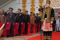 Bupati H.M.Syukur Upacara HUT RI Ke 80
