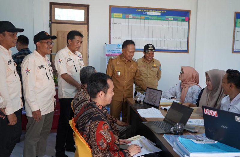 Wabub Khafid Moin Berkunjung ke Desa Plakar Jaya