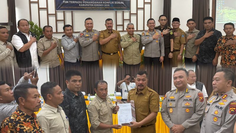 Kesepakatan Antara PT KMH dengan Warga Pulau Pandan dan Karang Pandan