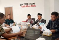 Bupati Anwar Sadat Matangkan Rencana Sekolah Rakyat Bersama Kemensos RI