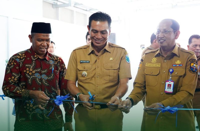 Bupati Fadhiel Arief Resmikan SPPG Wilayah Muara Bulian,Senin 22/09/2025 (Dok Pemkab Batang Hari)