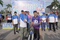 Bupati Anwar Sadat Pada Acara Haornas dan Kormi,Minggu  ((14/09/2025)