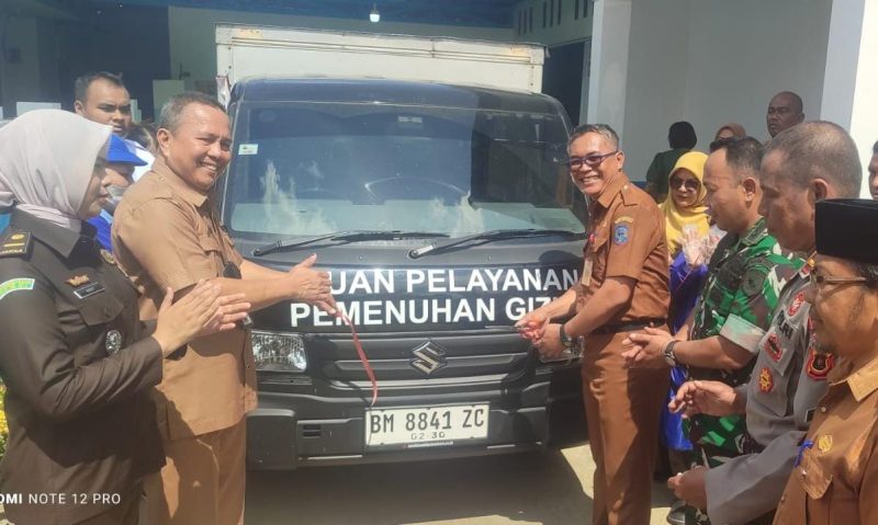SPPG Dusun Bangko Resmi Dilaunching, Layani Sembilan Sekolah,Selasa 23/09/2025 (Dok Diskominfo Merangin)
