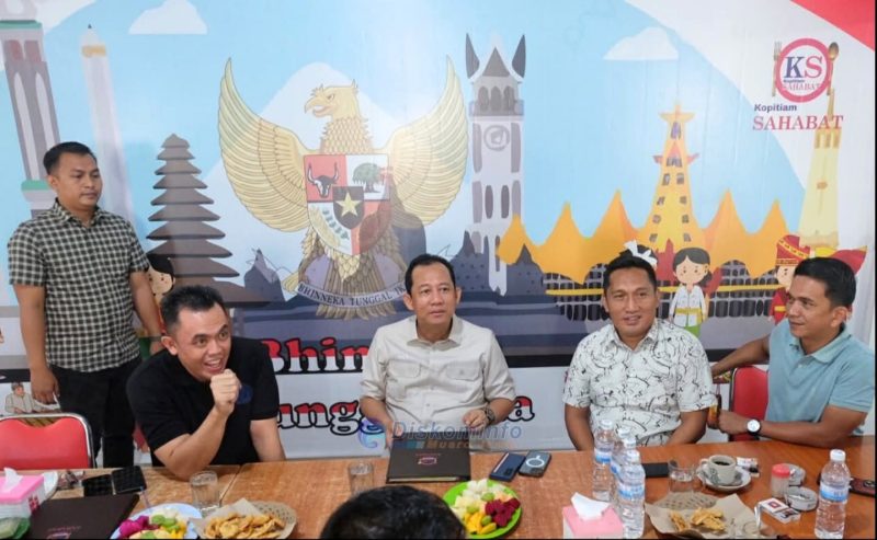 Bupati Muaro Jambi Coffee Morning dengan Kadensus88 Polda Jambi,Minggu (14/09/2025)