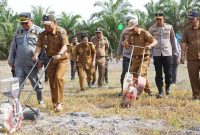 Wabub Khafied Tanam Jagung Serentak bersama Forkopimda,Senin (15/09/20-25)