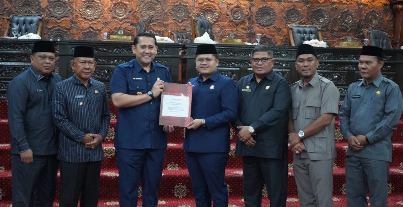 Paripurna Pengesahan RAPBD Perubahan 2025 Merangin 20/09/2025 (Dok Foto Diskominfo Merangin)
