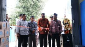 Walikota Sungai Penuh Alfin Meresmikan Pabrik Air Mineral Dalam Kemasan Milik BUMdes Di RKE,Sabtu 27/09/2025 (Dok Humas & Protokol Setda Sungai Penuh)