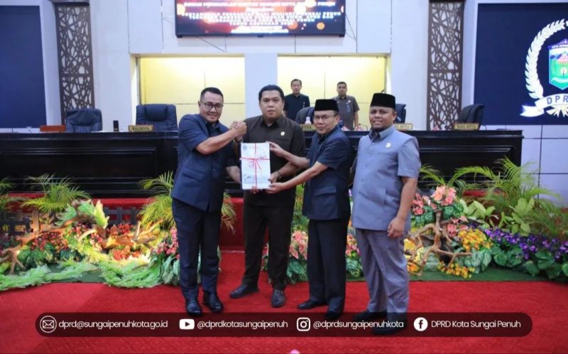 Pemkot Sungai Penuh Sampaikan KUA PPAS Tahun 2026,Selasa 30/09/2025