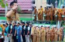 Fadhil Arief Irup Upacara Hornas di Batanghari,Selasa (08/09/2025