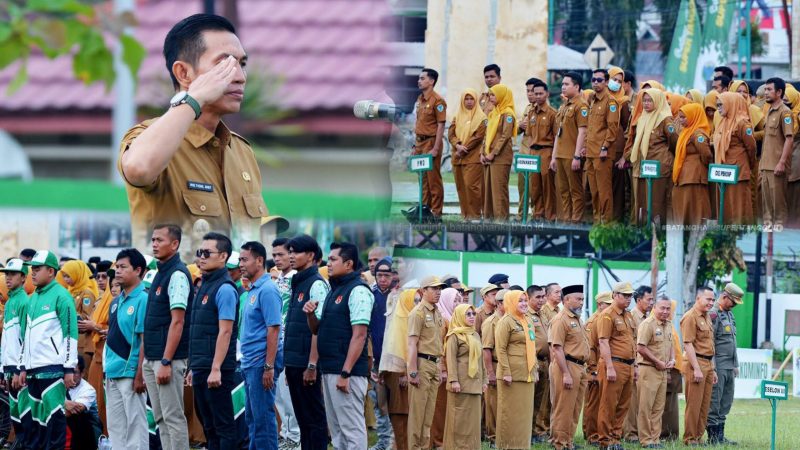 Fadhil Arief Irup Upacara Hornas di Batanghari,Selasa (08/09/2025