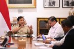 Presiden Prabowo Rapat dengan jajaran Menteri Kabinet Merah Putih