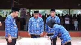 Bupati Muaro Jambi Bambang Bayu Suseno Lantik PPPK Tahap II,Minggu 28/09/2025 (Dok Pemkab Muaro Jambi)