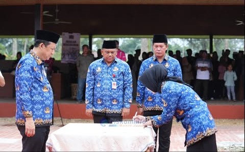 Bupati Muaro Jambi Bambang Bayu Suseno Lantik PPPK Tahap II,Minggu 28/09/2025 (Dok Pemkab Muaro Jambi)