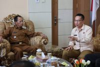 Wawako Azhar Hamzah Terima Jajaran Polda Jambi,Seinin 22/09/2025  (Dok Humas dan Protol Setda Sungai Penuh)
