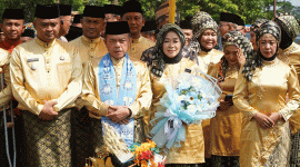 Gubernur Jambi Al Haris Saat Menghadiri Paripurna HUT Kabupaten Tebo,Senin Oktober 2025 (Dok.Diskominfo Prov Jambi)