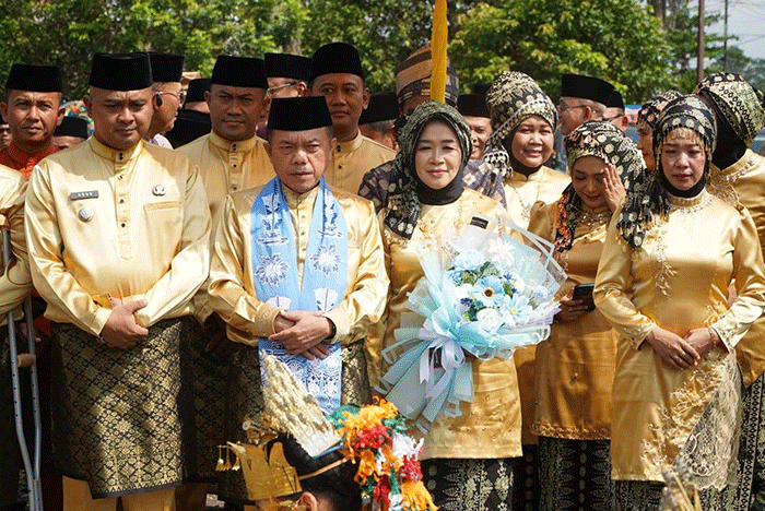 Gubernur Jambi Al Haris Saat Menghadiri Paripurna HUT Kabupaten Tebo,Senin Oktober 2025 (Dok.Diskominfo Prov Jambi)