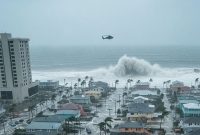 Foto : Badai Melisa Melanda Jamaika (Foto : Istimewa)