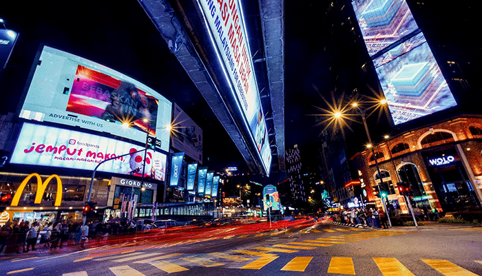 Foto : Kawasan Bukit Bintang Kuala Lumpur Malaysia (Foto : istimewa)