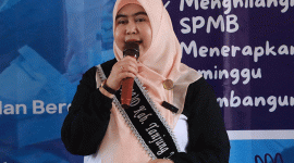 Foto : unda PAUD Kabupaten Tanjung Jabung Barat, Hj. Fadhilah Sadat (Dok : Prokopim Tanjabbar)