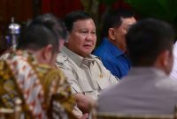 Presiden Prabowo Rapat dengan Para Menteri di Kartanegara