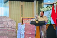 Foto : Presiden Prabowo (Dok : Seskab RI)