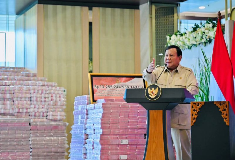 Foto : Presiden Prabowo (Dok : Seskab RI)