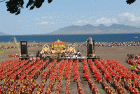 Foto : Festival Gandrung Sewu. (Dok ;Diskominfo Banyuwangi)  