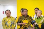Foto : Wakil Ketua Umum Partai Golongan Karya atau Golkar, Idrus Marham, memberikan lima catatan atas satu tahun Pemerintahan Presiden Prabowo Subianto (Dok Istimewa)  
