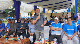 Foto : Health Fair and Pharm Run 2025 di Kabupaten Merangin (Dok Diskominfo Merangin)