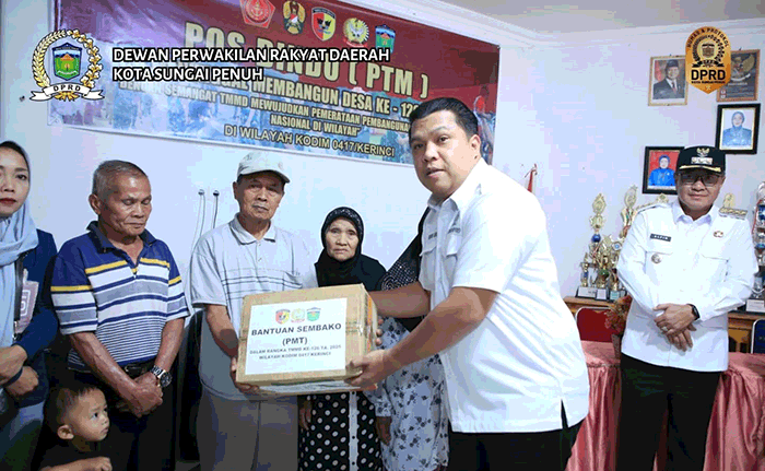 Ketua DPRD Kota Sungai Penuh Hutri Randa, mendampingi Tim Pengawasan dan Evaluasi (Wasev) TNI Manunggal Membangun Desa (TMMD) ke-126 Tahun 2025 di wilayah Kodim 0417/Kerinci, Rabu 29 Otober 2025 (Dok : Istimewa)