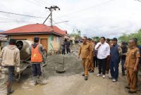 Wako Alfin Tinjau Pengerjaan Jalan Inpres di Tanjung Muda,Selasa 07/10/2025