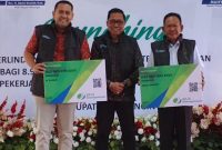 Bupati H.M Syukur Melaunching Progam JSK,Rabu 08 Oktober 2025