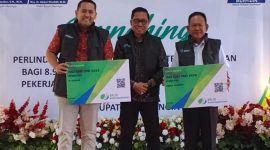 Bupati H.M Syukur Melaunching Progam JSK,Rabu 08 Oktober 2025