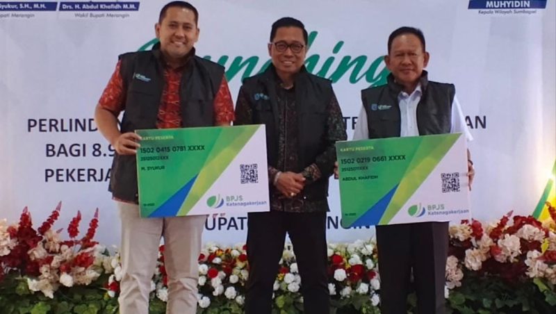 Bupati H.M Syukur Melaunching Progam JSK,Rabu 08 Oktober 2025