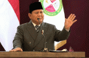 Foto : Presiden Prabowo Pidato (Dok : Kompas)