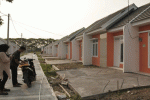 Foto : Ilusttrasi Rumah KPR ( Dok : ANTARA FOTO/Fakhri Hermansyah)  