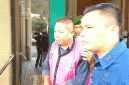 Foto : Kades Muara Emat Digelandang 