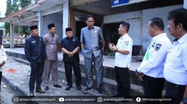 Foto : Sidak Komisi II DPRD Kota Sungai Penuh ke Lokasi Pembangunan Pasar Tanjung Bajure,Rabu 15 Oktober 29025 (Dok : DPRD Sungai Penuh)