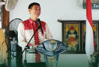 Foto  : Bupati Batang Hari, Mhd. Fadhil Arief, menghadiri pengukuhan Dewan Pengurus Daerah (DPD) Perhimpunan Penyuluh Pertanian Indonesia (Perhiptani) Kabupaten Batang Hari periode 2023–2028 (Dok : Pemkab Batang Hari)