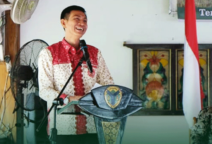Foto  : Bupati Batang Hari, Mhd. Fadhil Arief, menghadiri pengukuhan Dewan Pengurus Daerah (DPD) Perhimpunan Penyuluh Pertanian Indonesia (Perhiptani) Kabupaten Batang Hari periode 2023–2028 (Dok : Pemkab Batang Hari)