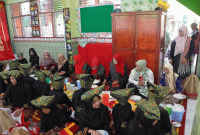 Foto : Tradisi Makan Bajamba Pandang Panjang (Dok : Diskominfo Padang Panjang)