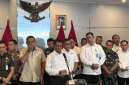Foto: Menteri Pertanian Andi Amran Sulaiman dalam rangka 1 Tahun Kinerja Pembangunan Pertanian pada Pemerintahan Presiden Prabowo Subianto, Kamis (22/10/2025) di gedung Kementan, Jakarta. ( Dok : CNBC Indonesia/Martyasari Rizky)  