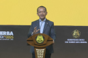 Foto: Menteri ESDM, Bahlil Lahadalia saat menyampaikan paparan dalam MINERBA CONVEX 2025 di Jakarta, Rabu (15/10/2025). (Tangkapan Layar Youtube/KementerianESDM)  
