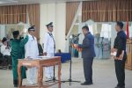 Bupati Monadi Lantik Dua Kades Penggati Antar Waktu,Senin 06/10/2025