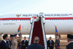 Presiden Prabowo Tiba di Mesir mengikuti KTT Perdamaian Sharm El-Sheikh,Senin 13 Oktober 2025 ( Dok Setkab RI)